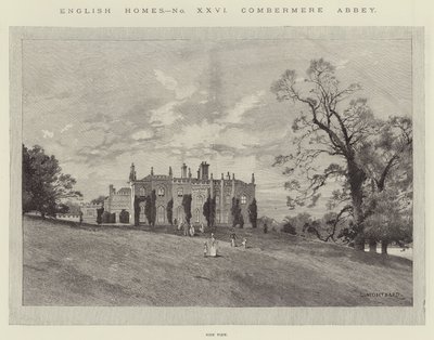 Combermere Abbey door Charles Auguste Loye
